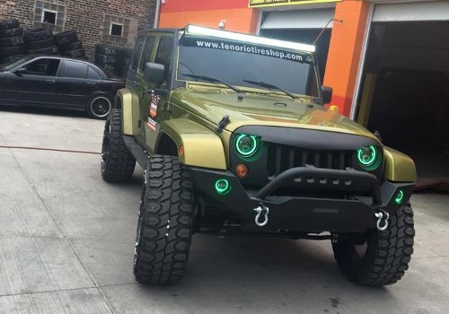 Green Jeep